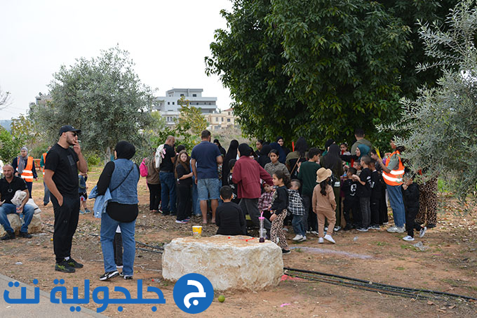 مشاركة واسعة في مسيرة تنزه واكتشف وادي قانا في جلجولية